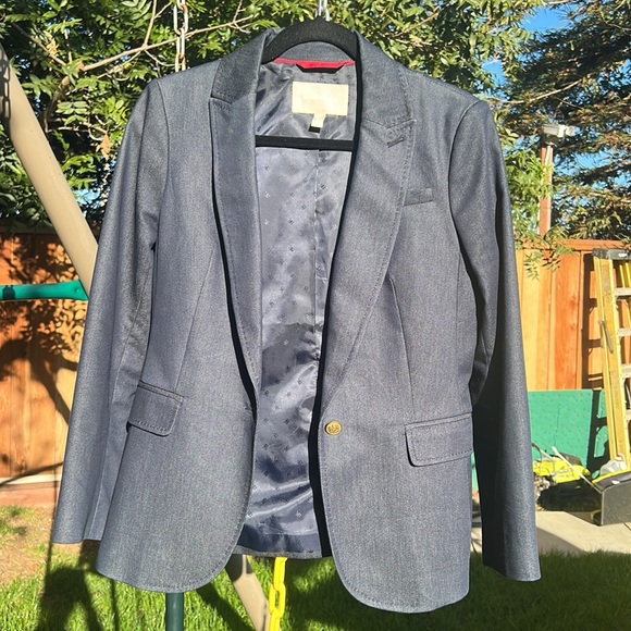 💕Banana Republic Blazer size 8P - Picture 10 of 11